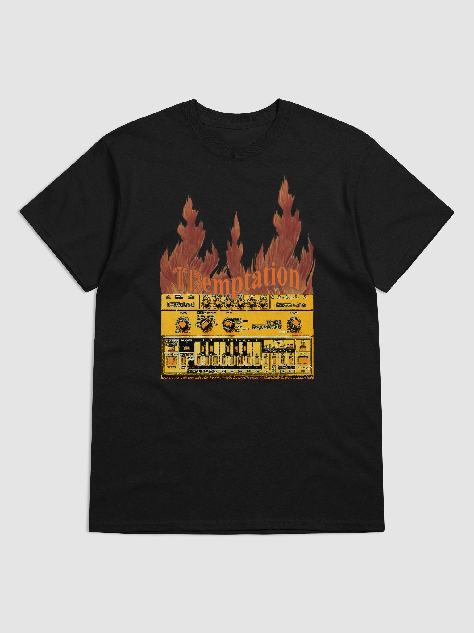 I fell into TBemptation by Frank Fonik, Techno EDM Unisex t-shirt product image (4)