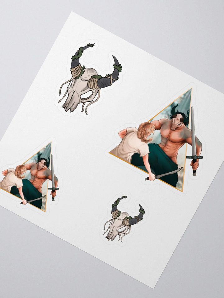 QUEST FOR THE SYLVAN BLADE STICKER SHEET (Lux Arcana) product image (4)