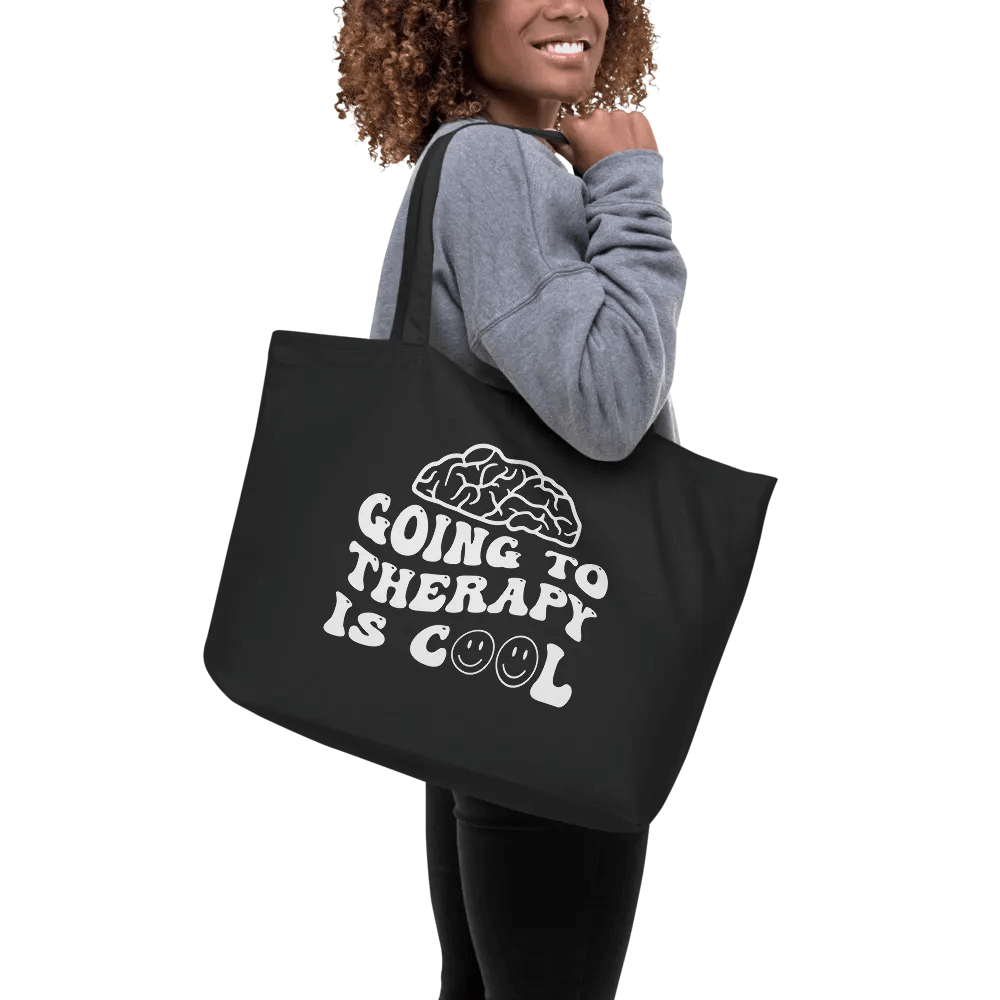 Going To Therapy Is Cool Bag product image (9)