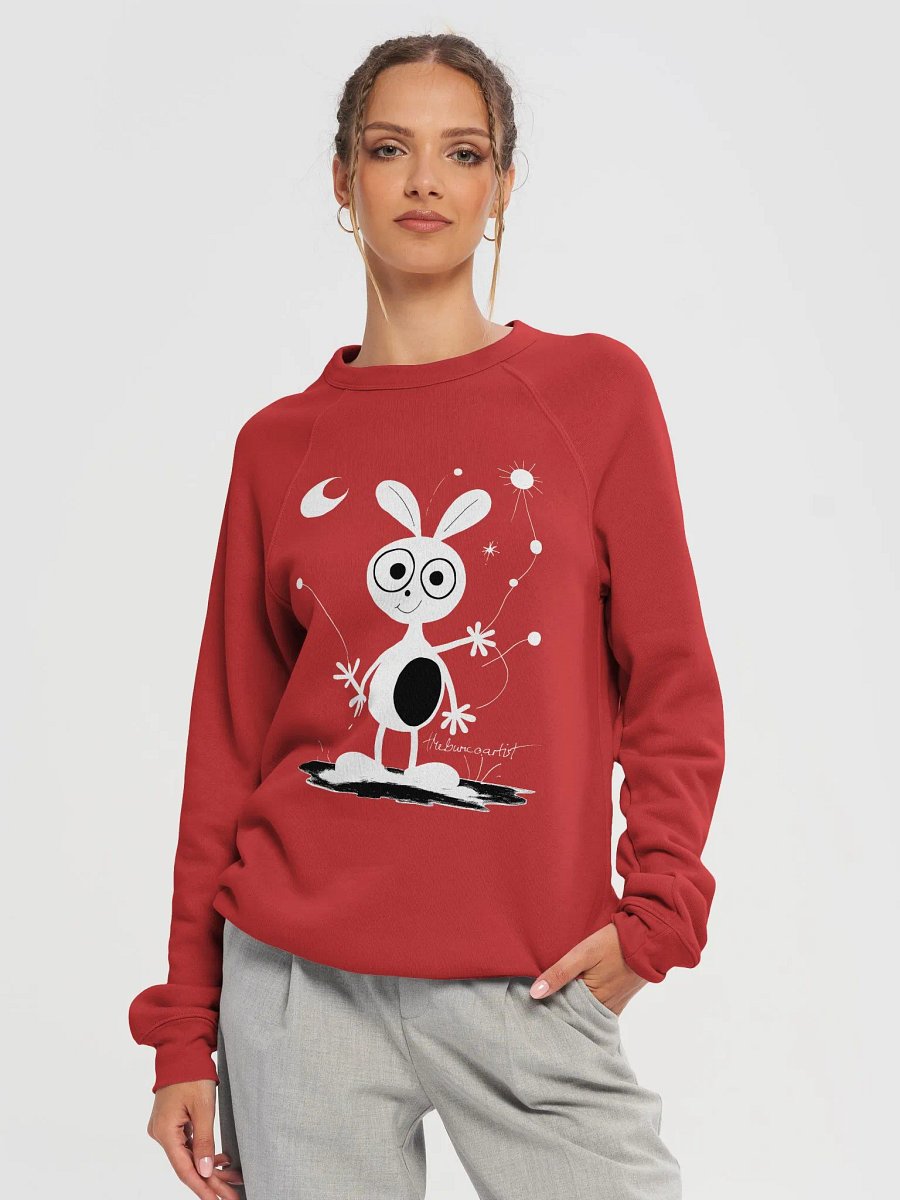 Bella+Canvas Unisex Sponge Fleece Raglan Sweatshirt product image (25)