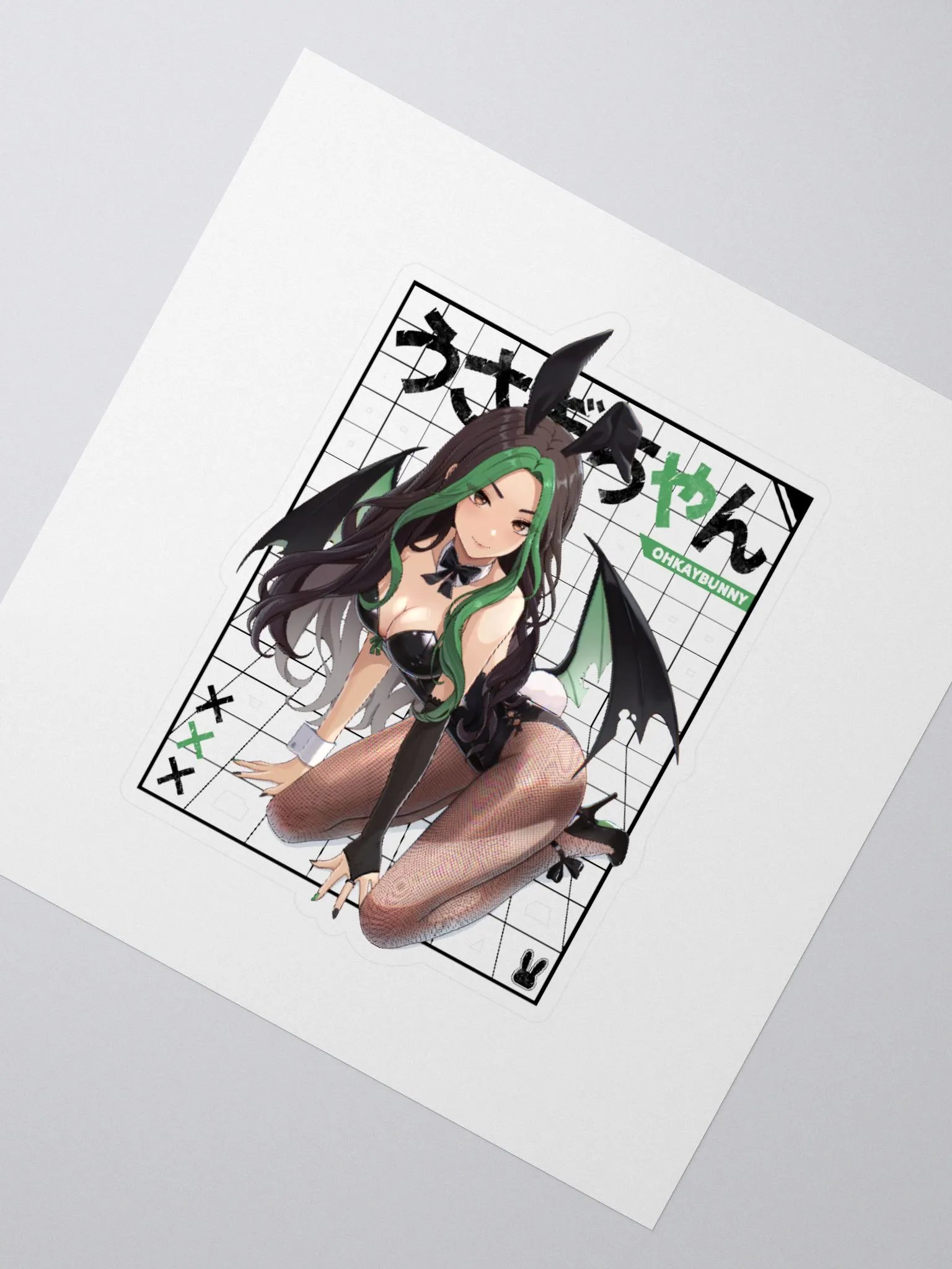 Bunny Demon Girl Sticker product image (2)