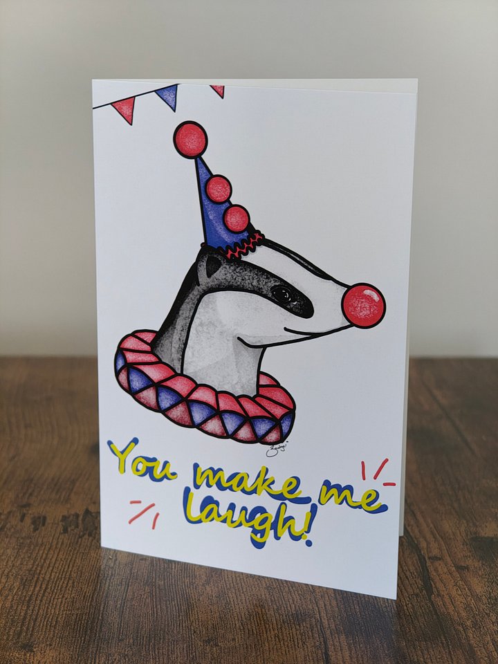 Clowning Around Greetings Card product image (1)