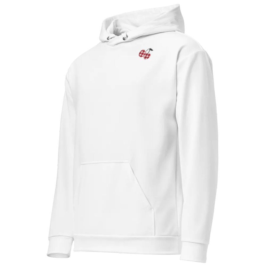 White Gingham Cherry Hoodie product image (3)