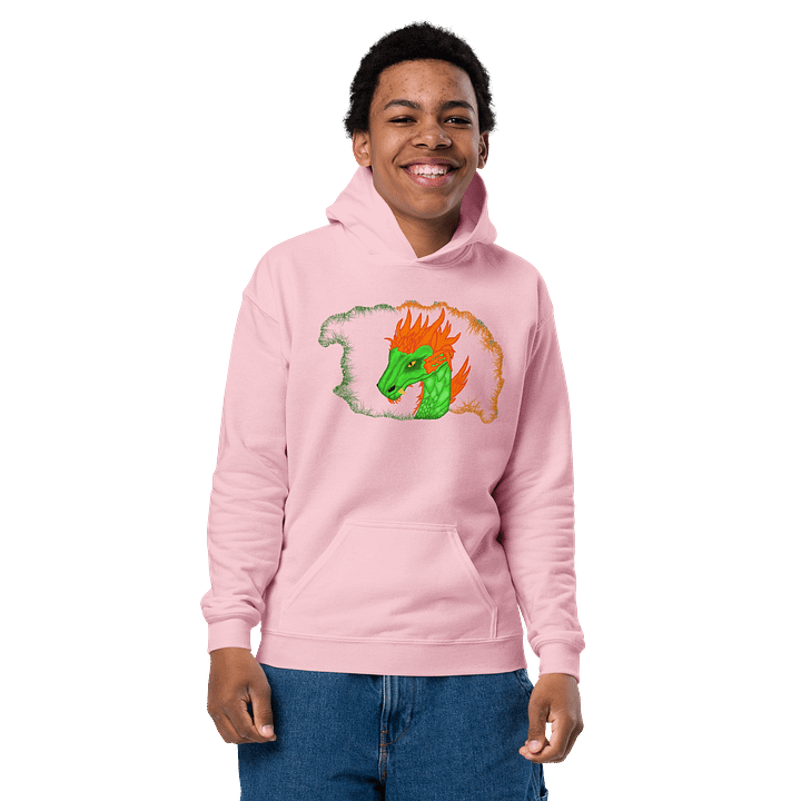 Dragon's Flame Youth Hoodie product image (2)