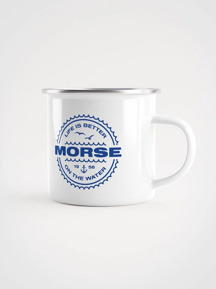 Morse Enamel Mug (Blue) - 2022 Collection product image (1)