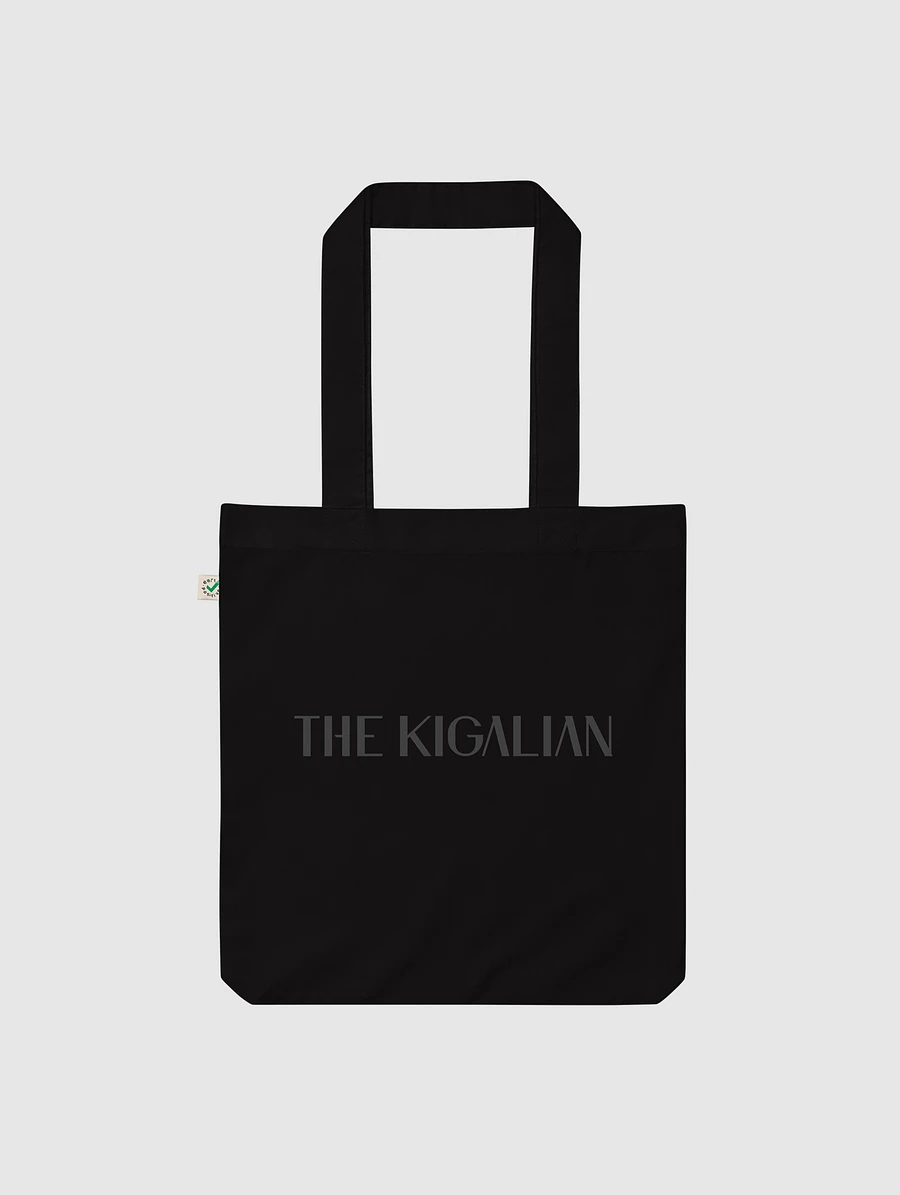 Organic Fashion Tote Bag with Black Kigalian Logo product image (5)