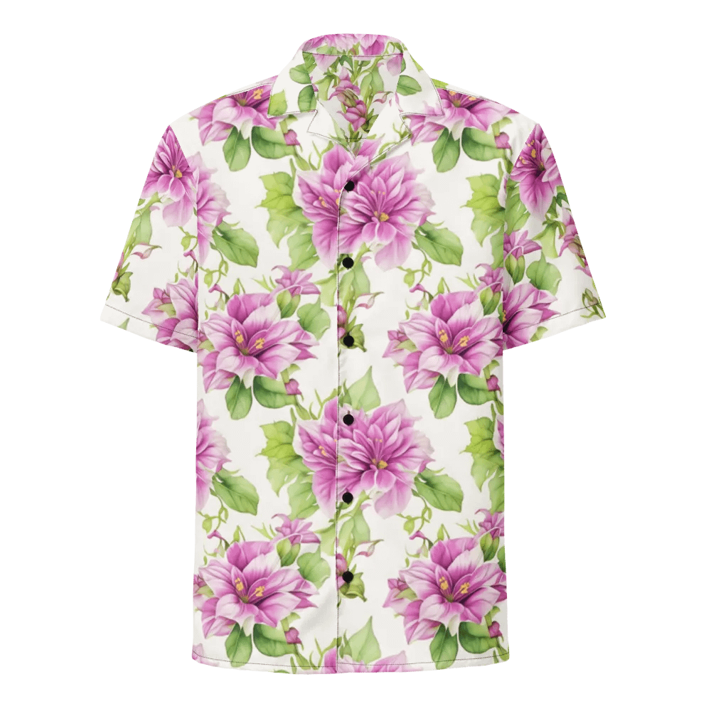 Floral Pattern iLima Flowers Hawaiian Shirt product image (1)