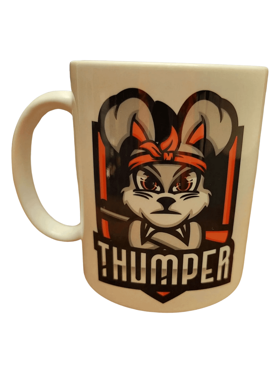 12oz. Thumper's Tough Bunny Mug product image (1)