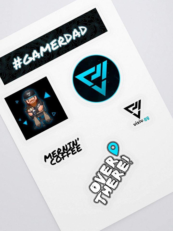 VISIV STICKER SHEET product image (1)