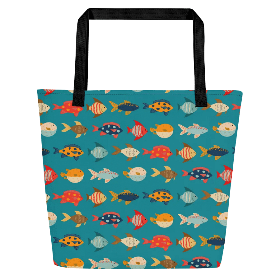 Fishes Being Fishes - Tote Bag product image (3)