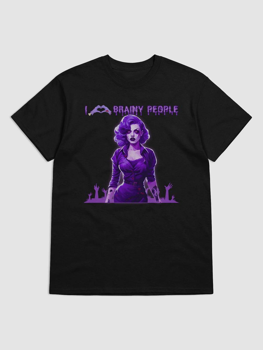 I ♥ BRAINY PEOPLE Purple T-Shirt product image (30)