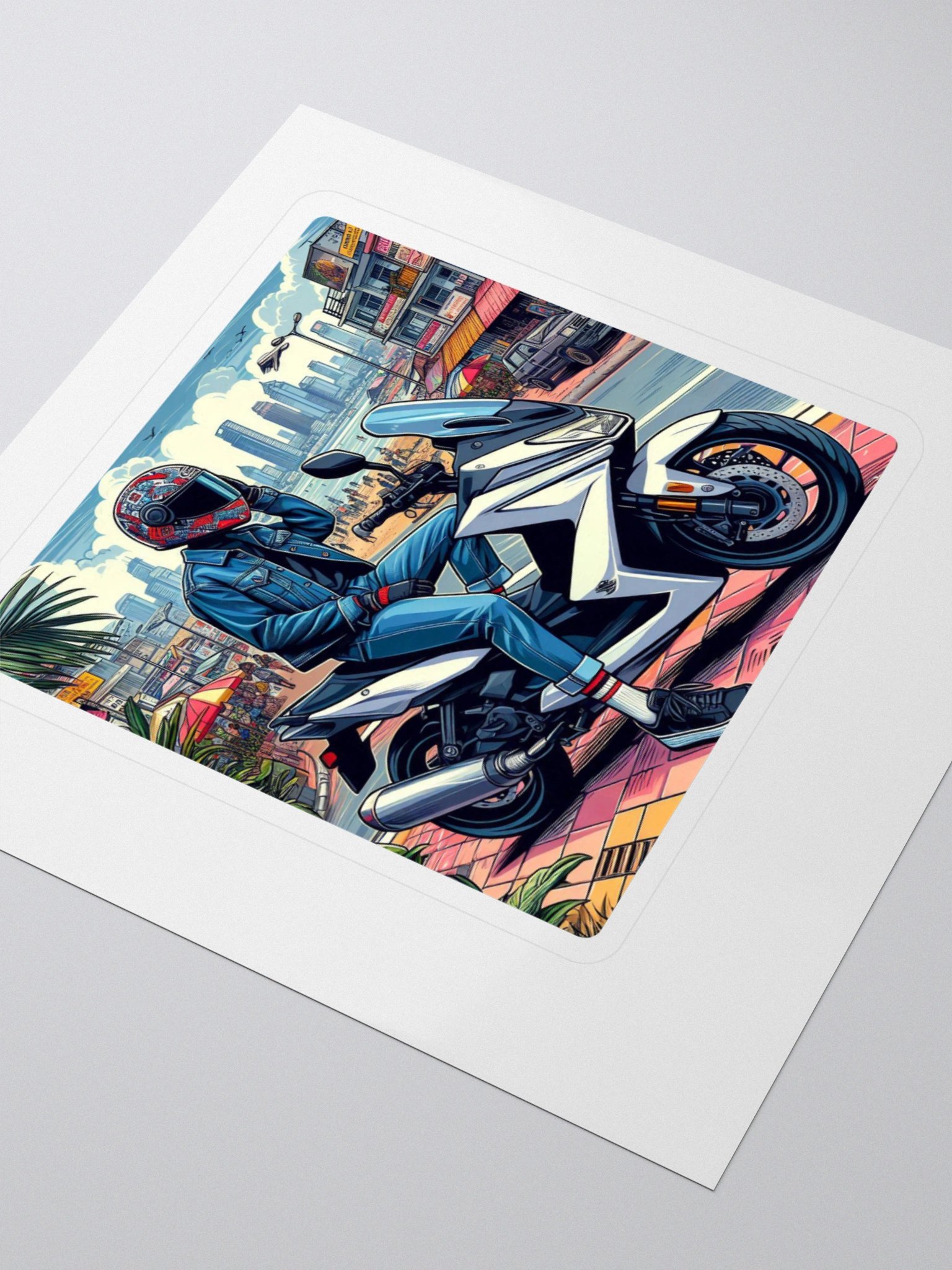 City Rider Sticker Set | | Lagos city Nigeria product image (3)