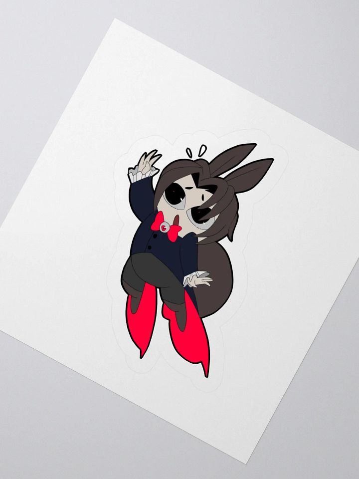 Lou falling - sticker product image (2)