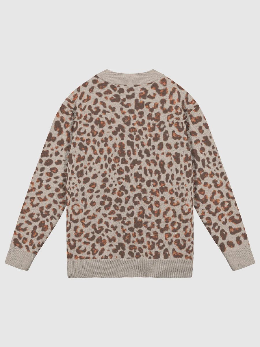 Brown Leopard Print Cardigan product image (2)