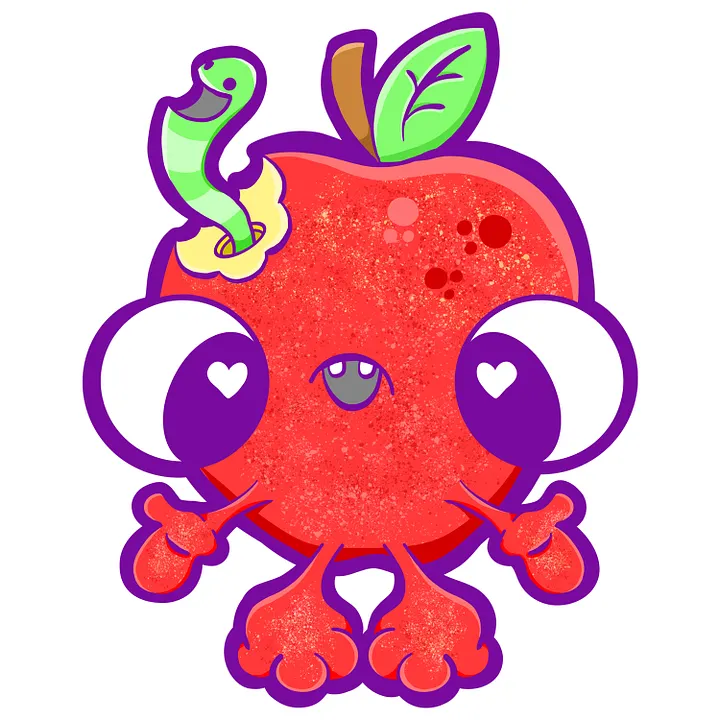 Evie the Eaten Apple product image (1)