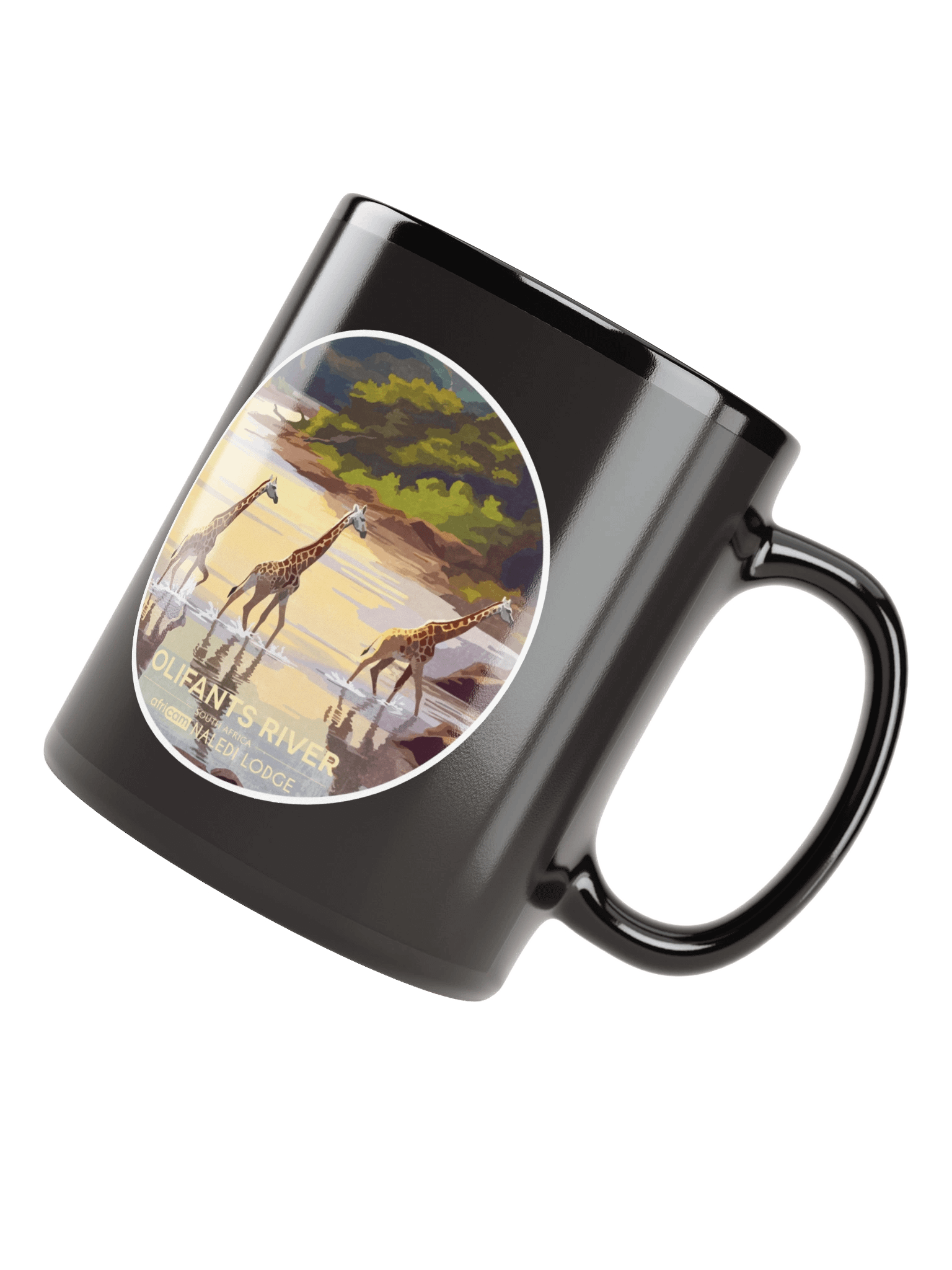 Olifant's River Mug (Black) product image (8)