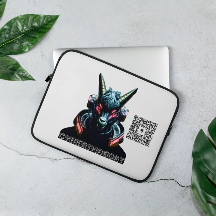 Goat laptop sleeve product image (3)