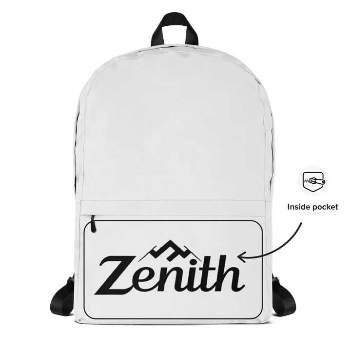 White Zenith Starlight Backpack product image (1)