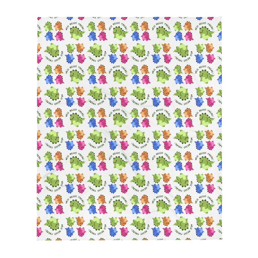 Cute Coloured Dinosaur Blanket product image (7)