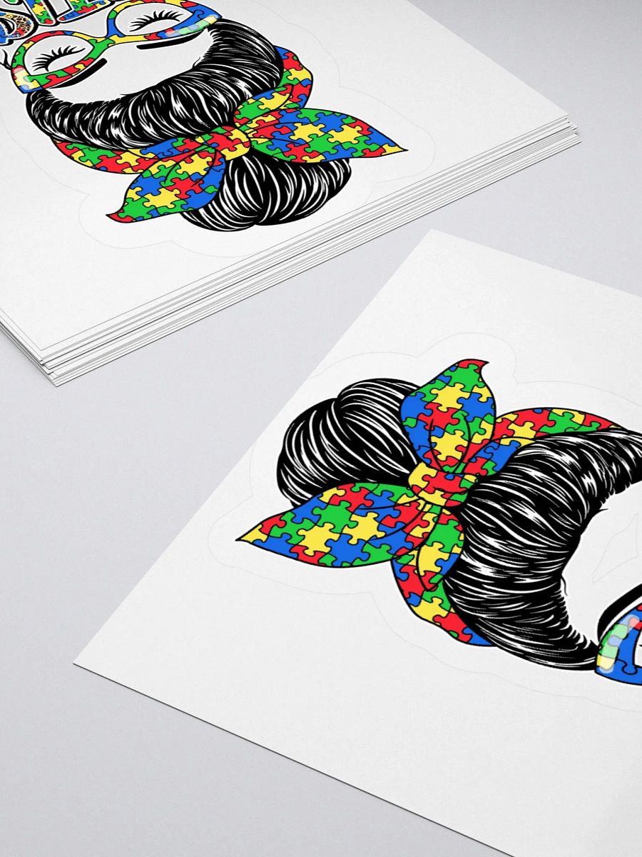 Autism mom2 Sticker product image (4)
