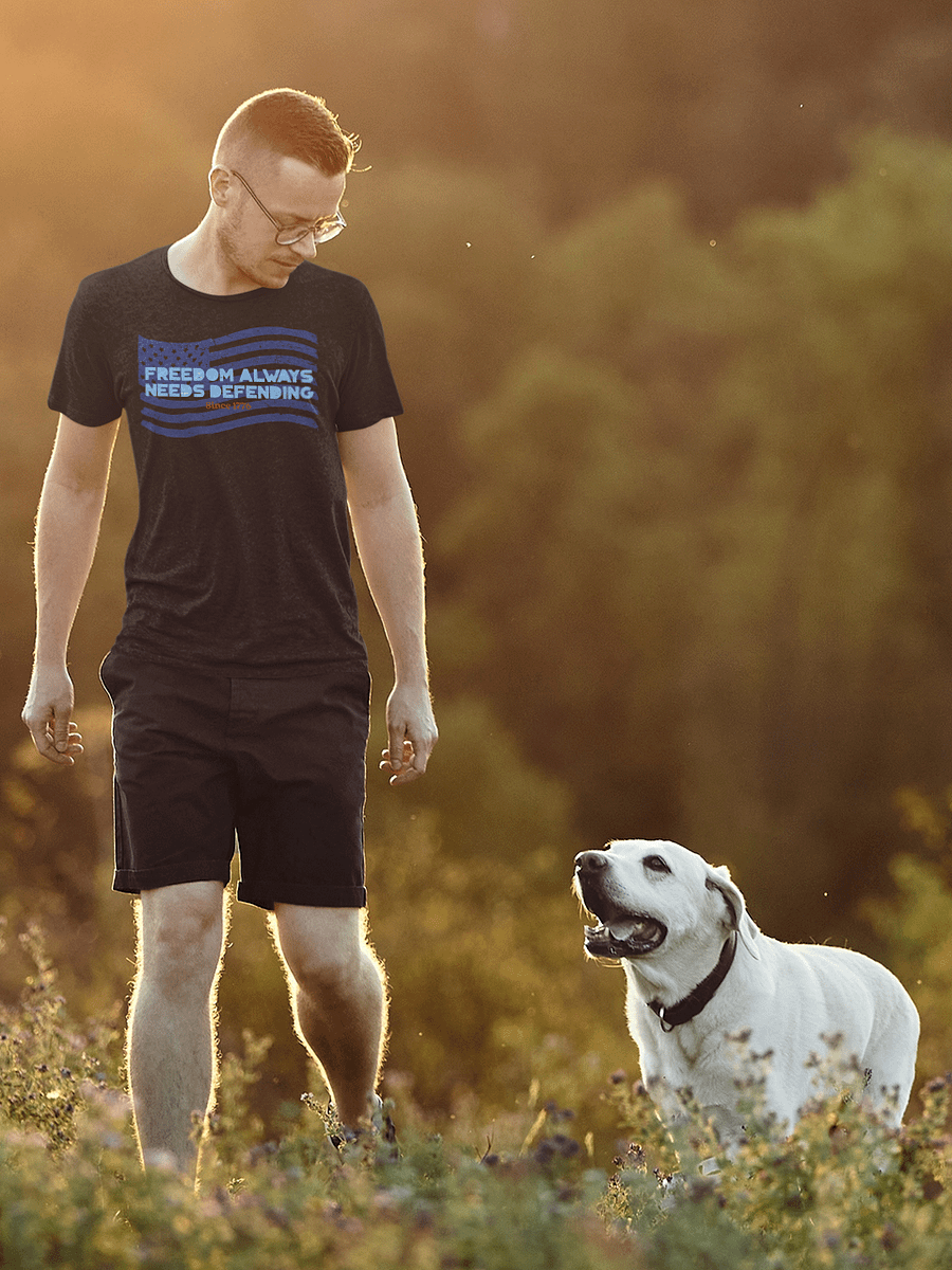 Patriotic Freedom Defender Tee product image (8)
