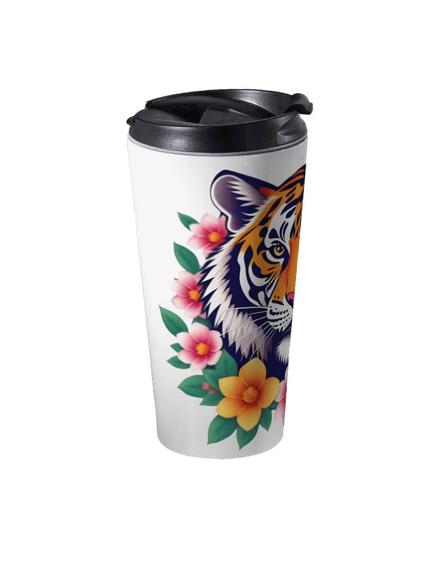 Floral Tiger Travel Mug product image (2)