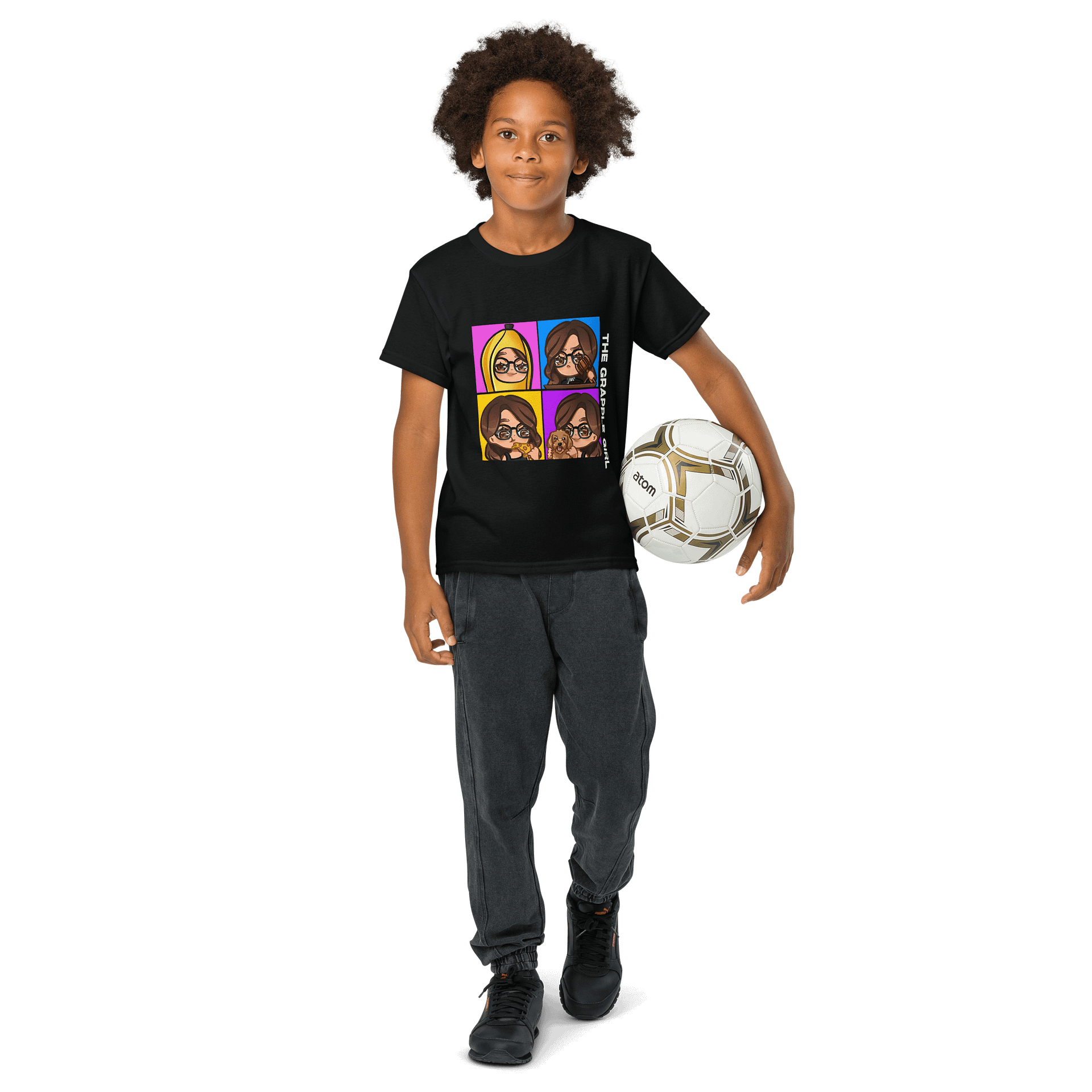 The Grapple Grid Kid's Tee product image (14)