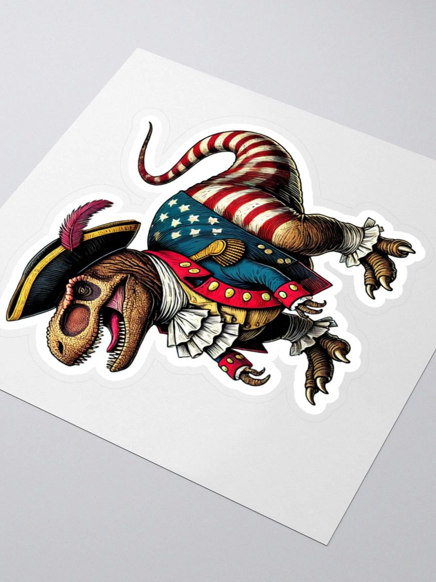 New American Dinosaur Sticker - Tyrannosaurus Prez product image (3)