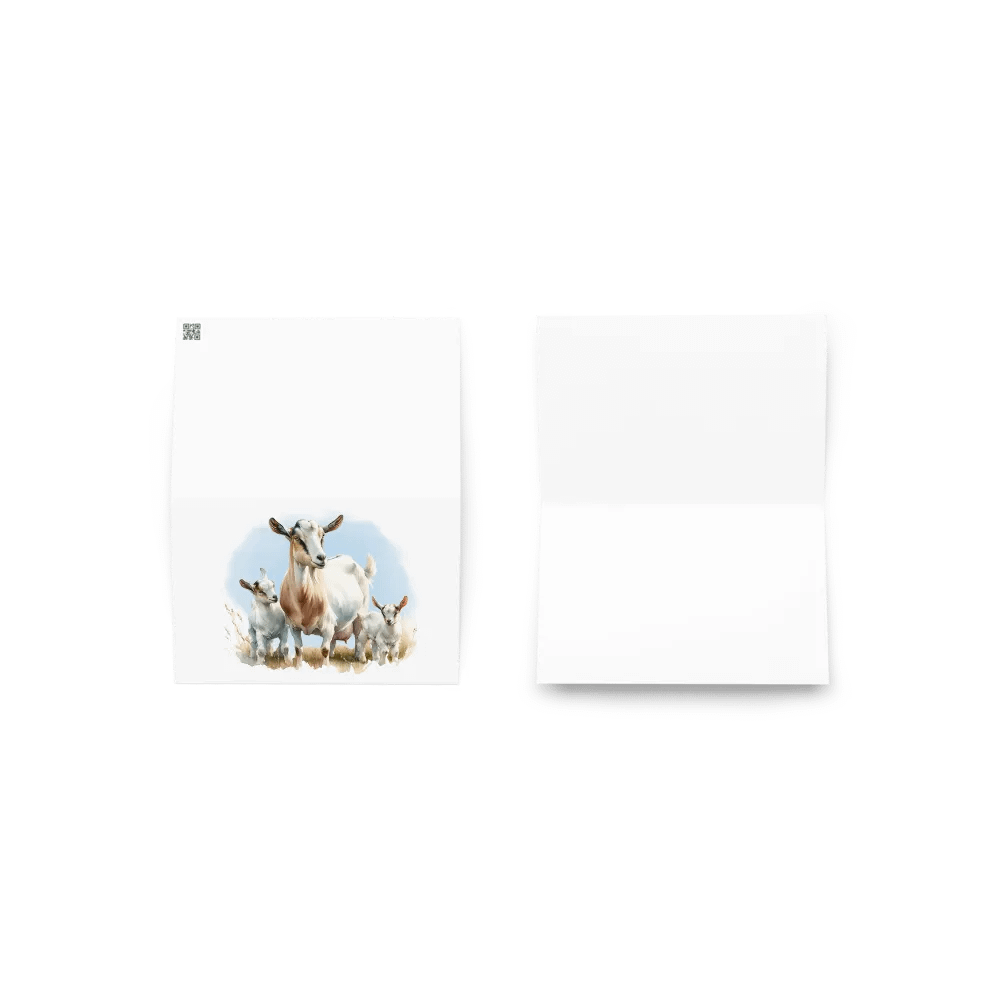 Nigerian Dwarf Mama - Greeting Card product image (4)