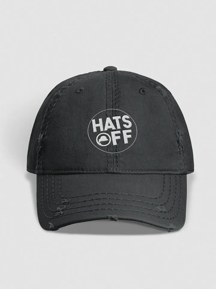Hats Off Logo Hat - Distressed Style product image (1)