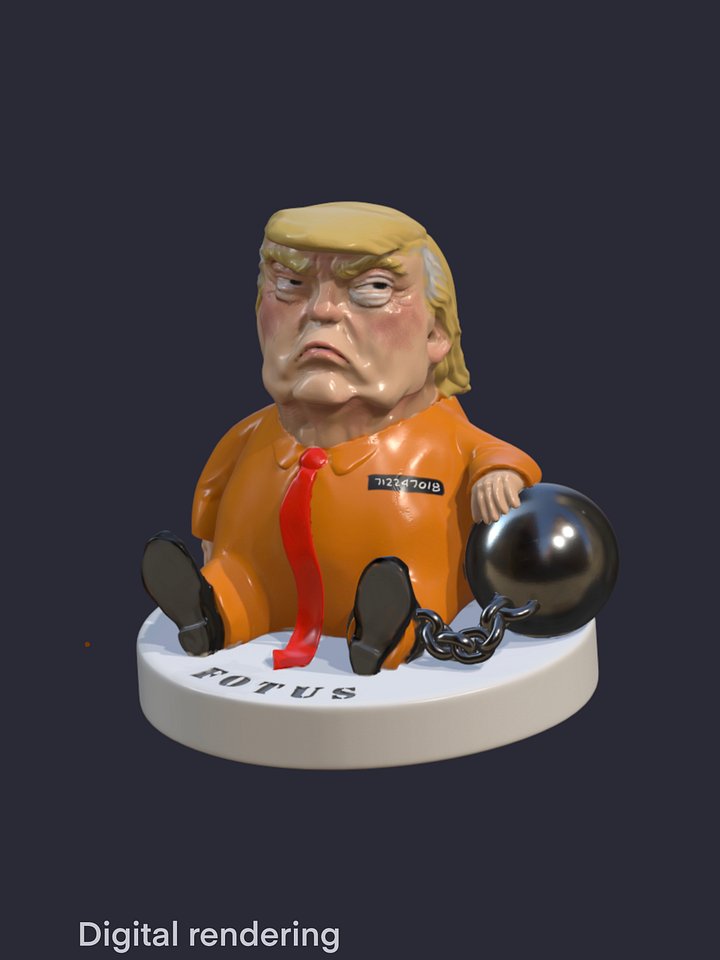 “FOTUS: The Felon Of The United States” – Resin Sculpture product image (1)