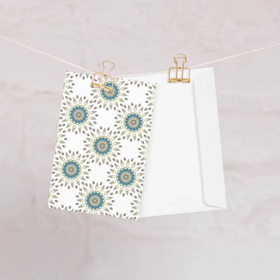 Phycadelic Creamy Bloom Greeting and Post Cards product image (12)
