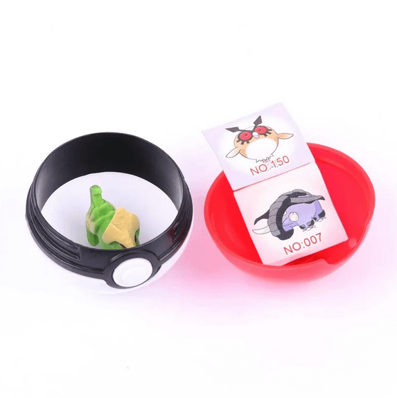 12Pcs /Set PokeBall Model Anime Figure Pokemon Pikachu Pocket Monster product image (5)