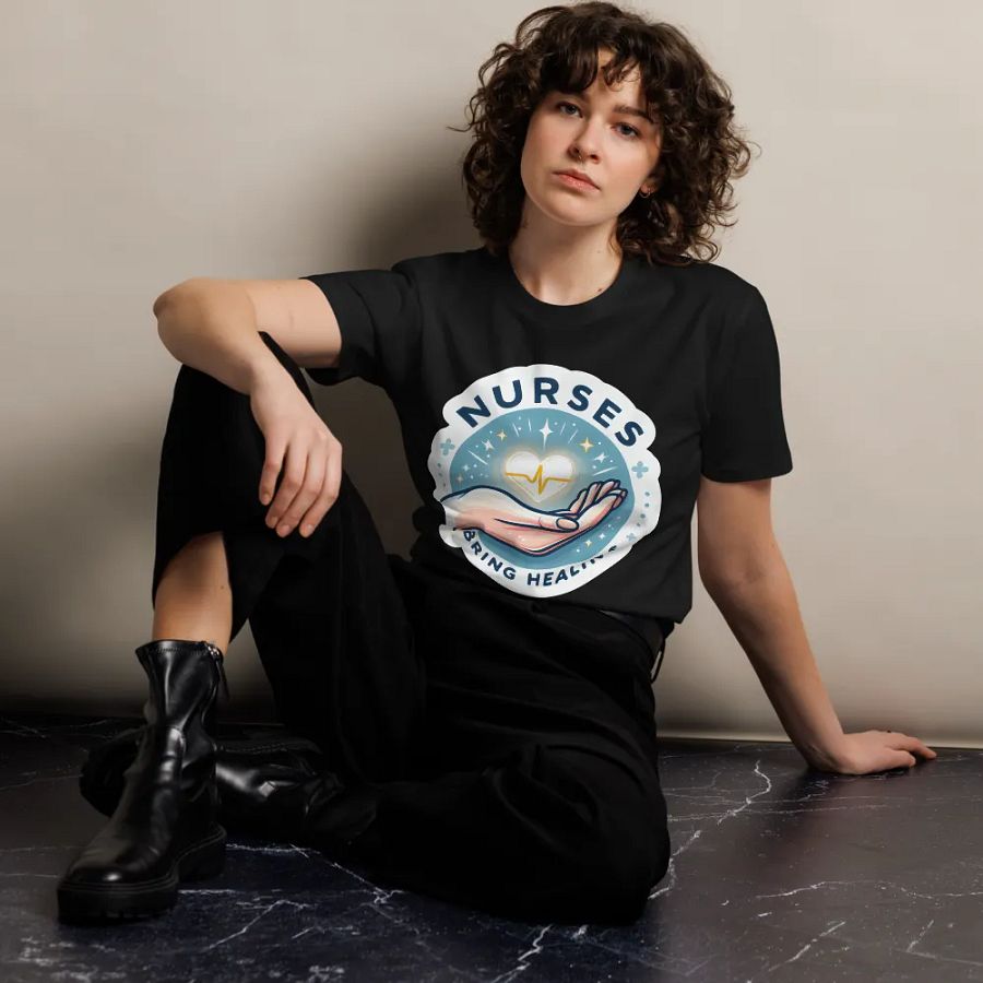 nurses bring healing T-shirt product image (13)