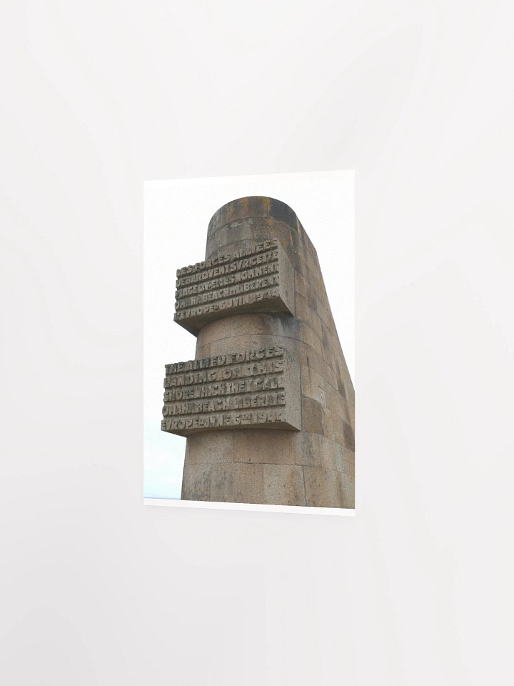 Normandy - Omaha Beach D-Day Monument - Print/Poster product image (2)