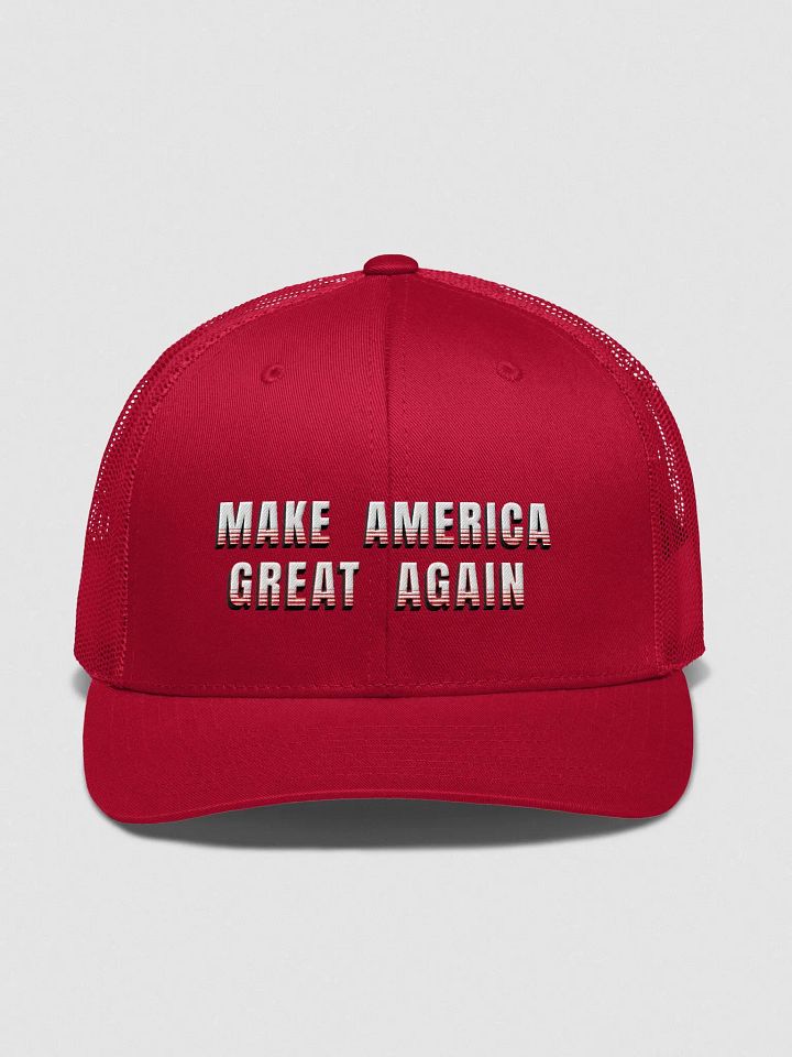 Maga retro trucker hat   Make America Great again product image (1)