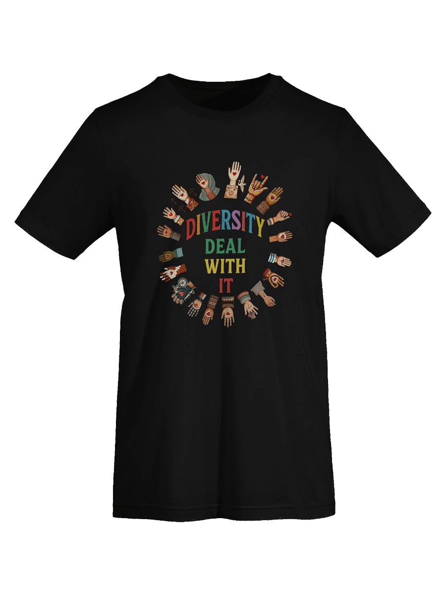 Diversity Deal With It Tee product image (43)
