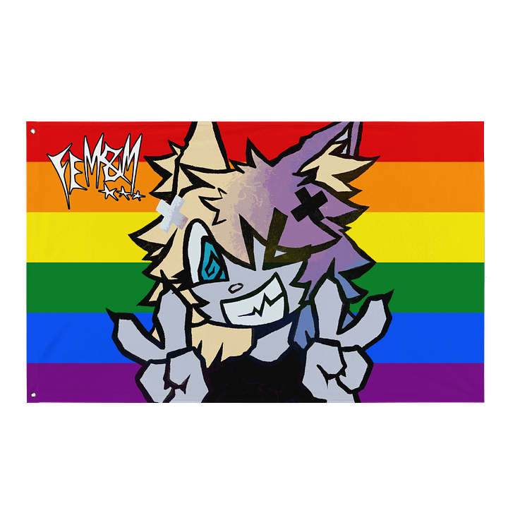 FEM&M Pride Flag product image (1)