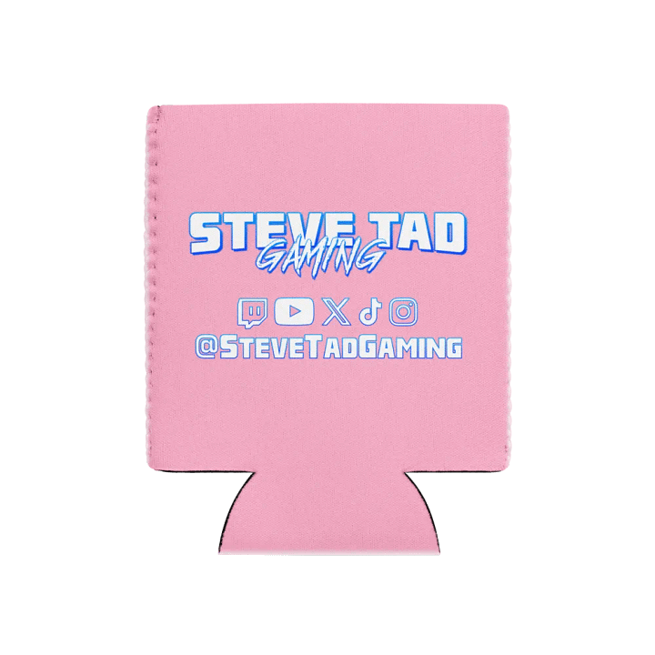 Steve Tad Gaming Pink Can Coozi product image (1)