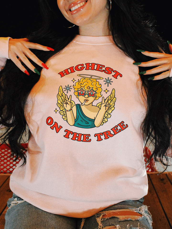 Peaceful Angel Crewneck Sweatshirt product image (1)
