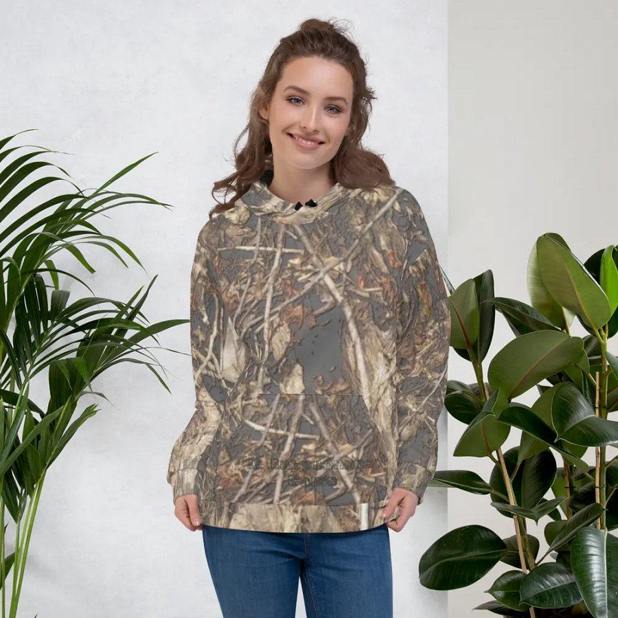 Recycled Unisex Hoodie - Dead Split - It Happennnns Camo product image (5)