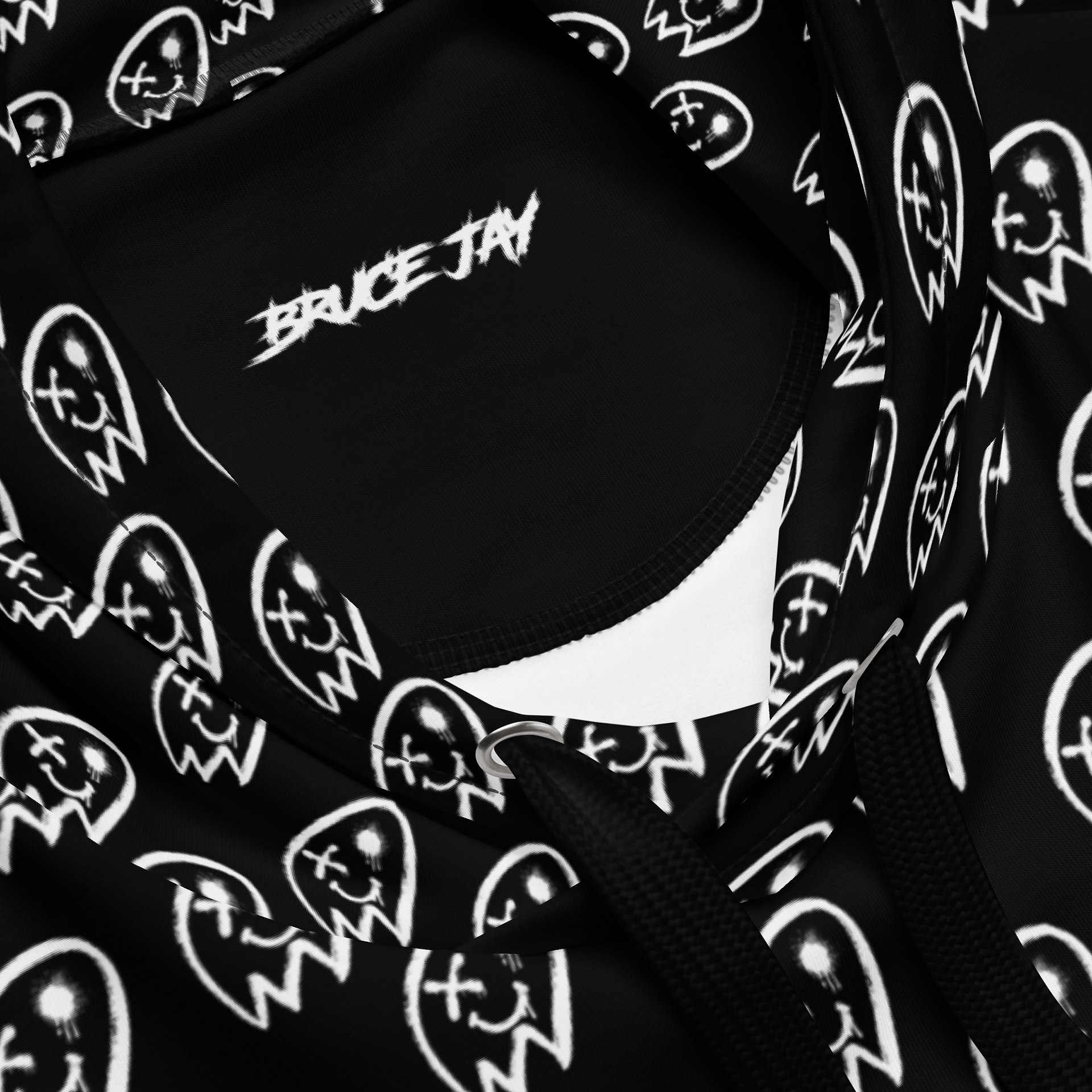 Ghost Haunt White Ghost Unisex Hoodie product image (4)