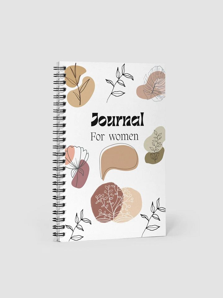 Earthly Botanicals Spiral Journal for Women product image (2)