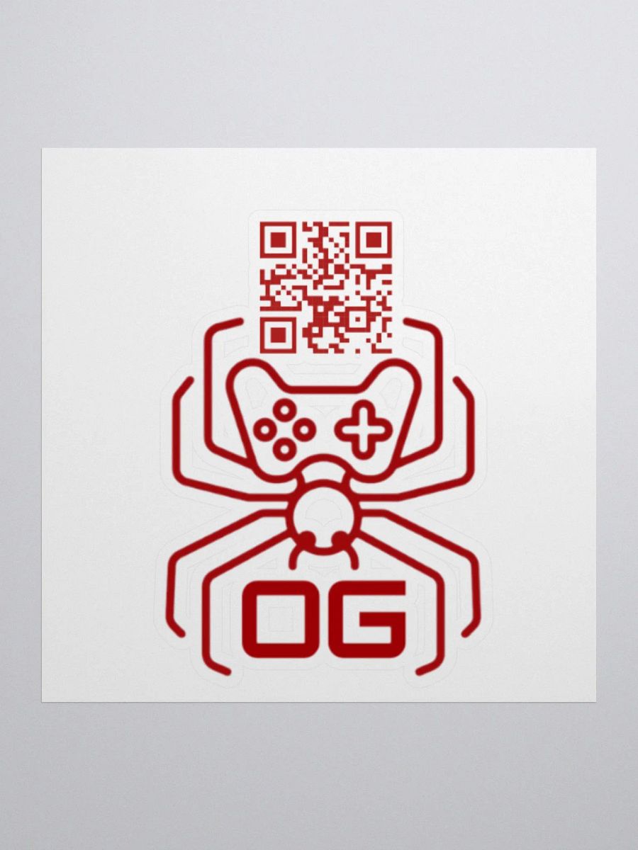 OG Logo Sticker w/ QR code product image (1)