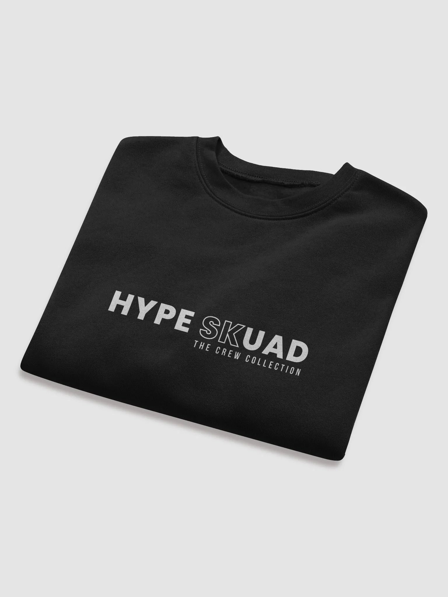 Black Cropped Crewneck product image (5)