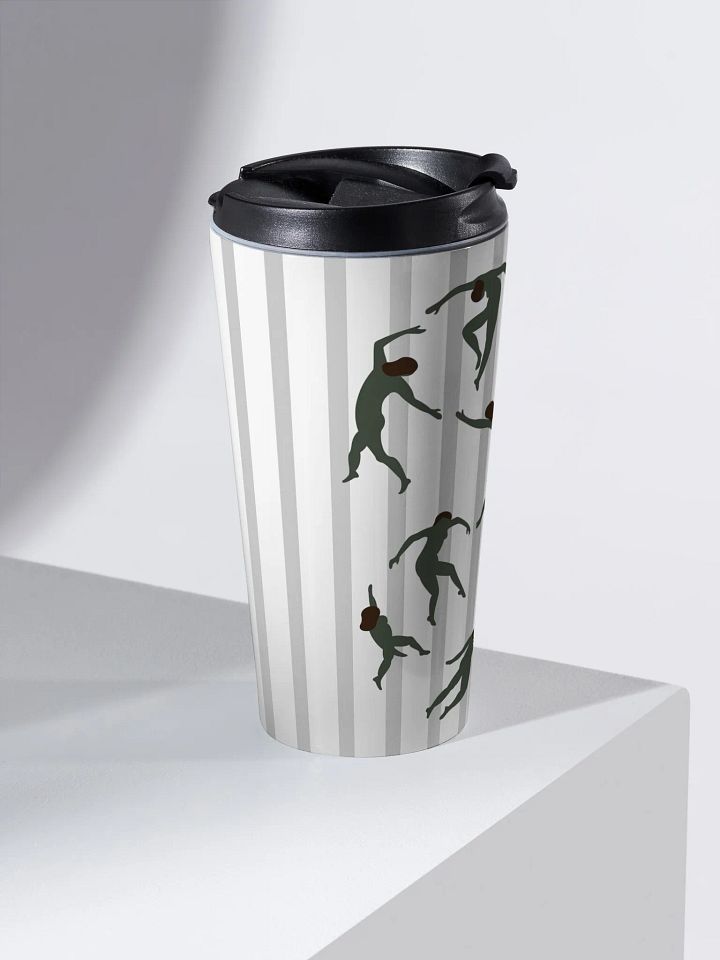 Dance Silhouettes Stainless Steel Travel Mug gift for Arty moms daughtersrs friends product image (2)