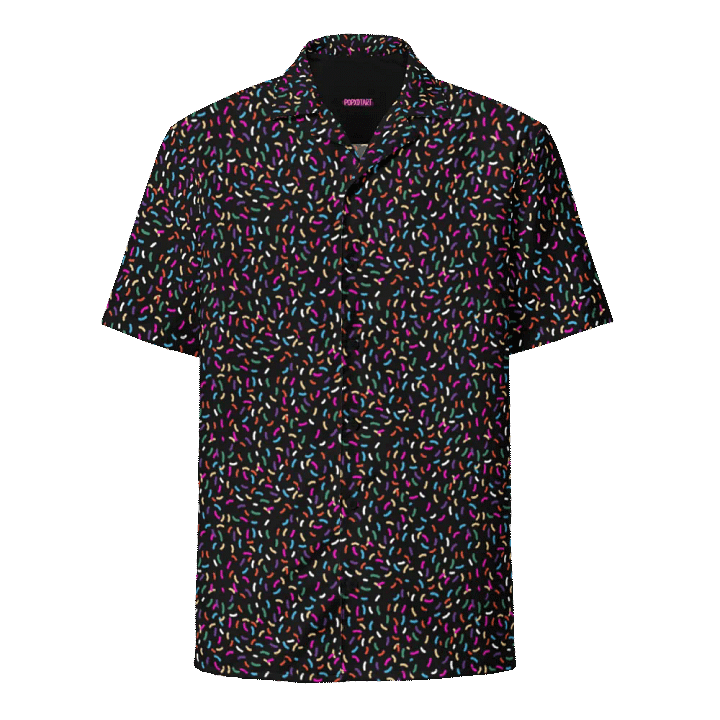Black Sprinkle Button-Up product image (1)