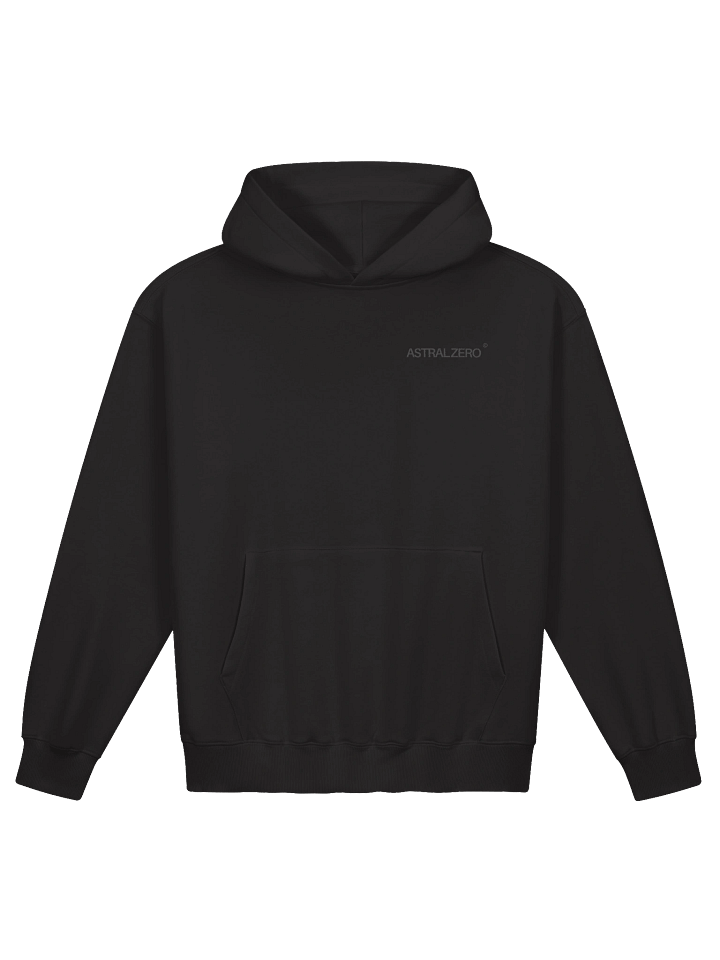 FELPA NERA CON LOGO product image (1)