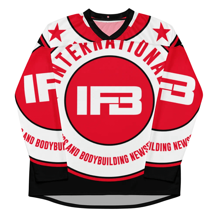 IFBNewsfeed.Org's All-Over Print Recycled Hockey Fan Jersey product image (2)