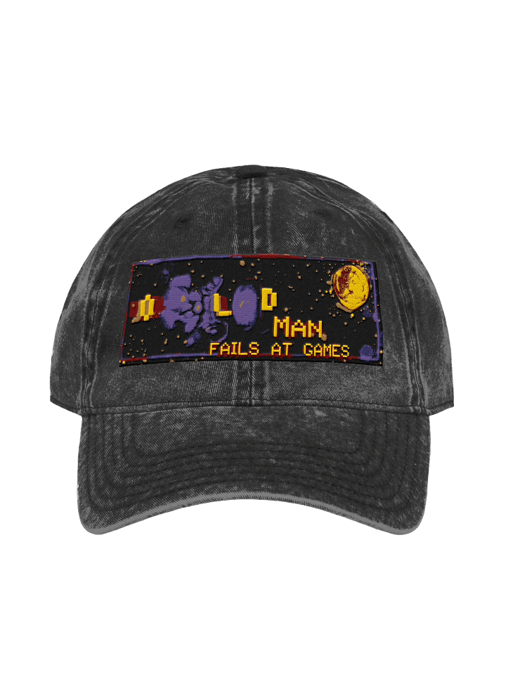 Old Man Fails At Games Dad Hat product image (1)